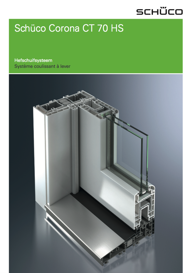 Brochure Shüco Corona CT 70 hs 
